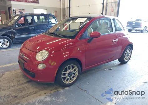 2012 Fiat 500 Pop z USA, uszkodzony, nr VIN 3C3CFFAR1CT223350
